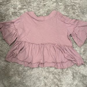 Flowy light pink altard state shirt